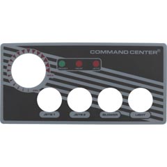 Overlay, Tecmark Command Center, 4 Button 58-319-1152