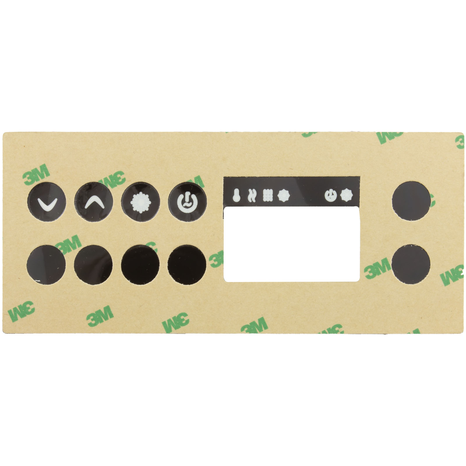Picture of 9916-101205 Overlay Gecko K-19 AE 4 Button P1 Lt