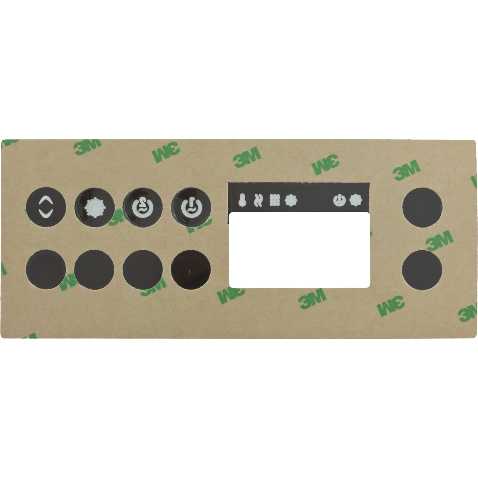Picture of 9916-101204 Overlay Gecko K-19 AE 4 Button P1 P2 Lt