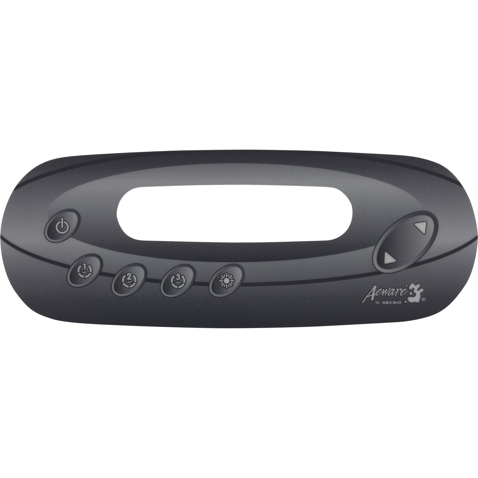 Picture of 9916-101335 Overlay Gecko in.k450 7-Button P1 P2 P3 Lt