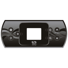 Overlay, Gecko in.k500,7 Btn,Settings,Lt,Mode,P1,P2,Up,Down 58-337-1928