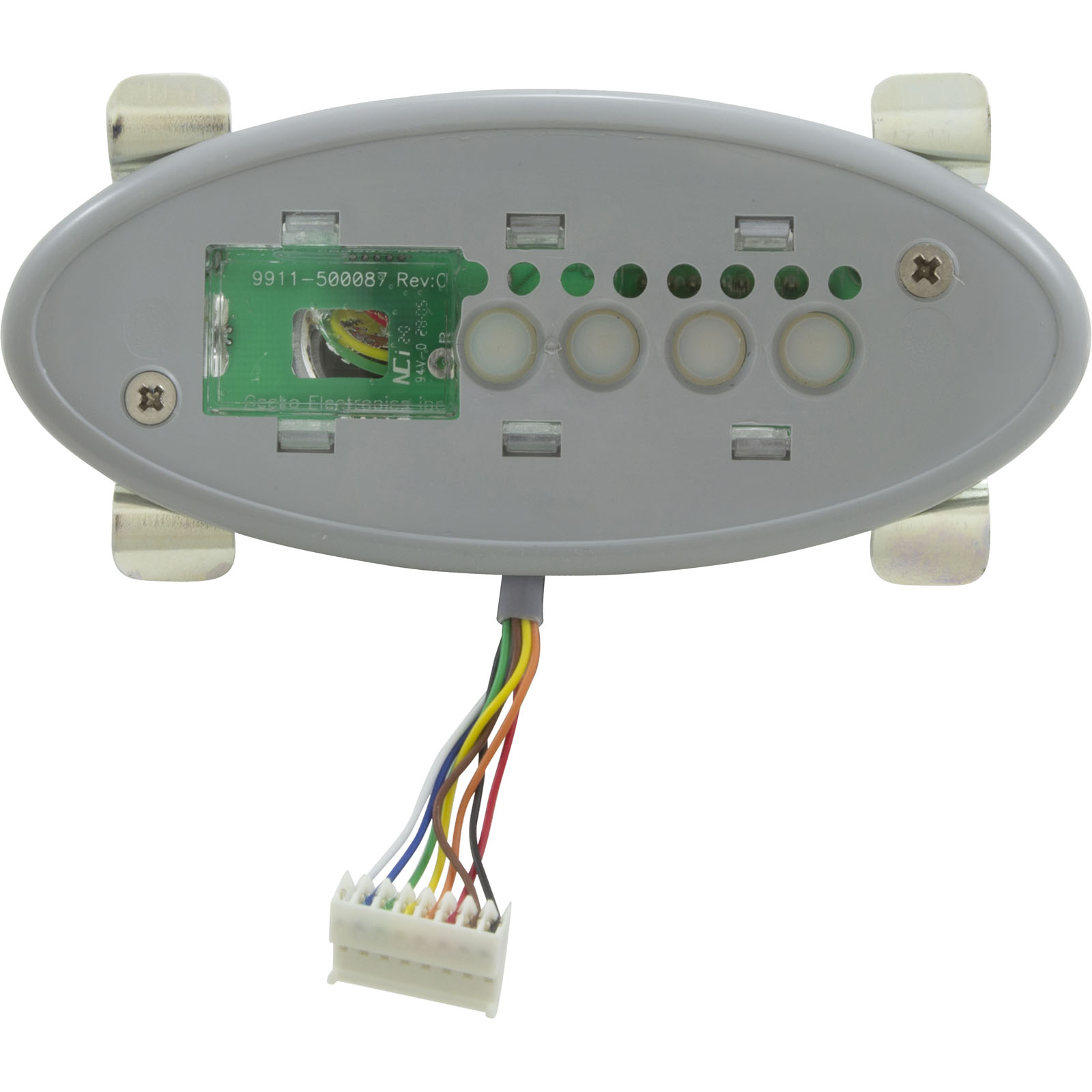 Picture of 0200-007047 Topside Gecko TSC-3 Aux 4 Button Small Oval w/o Overlay