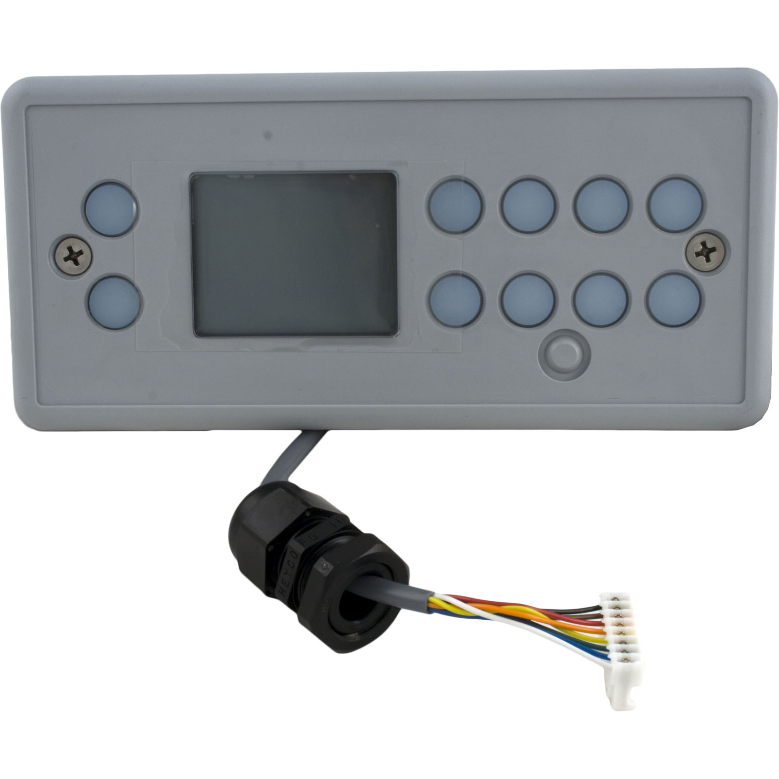 Picture of 0201-007044 Topside Gecko TSC/K-4 10 Button Lg Rec LCD w/o Overlay