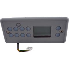 Topside, Gecko TSC-8/K-8, 10 Button, Lg Rec, LCD,w/o Overlay 58-337-2014