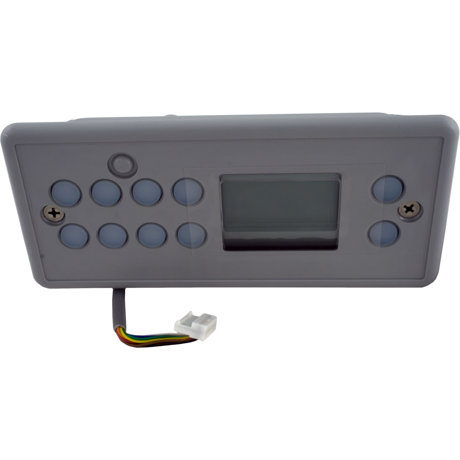 Picture of 0201-007153 Topside Gecko TSC-8/K-8 10 Button Lg Rec LCDw/o Overlay