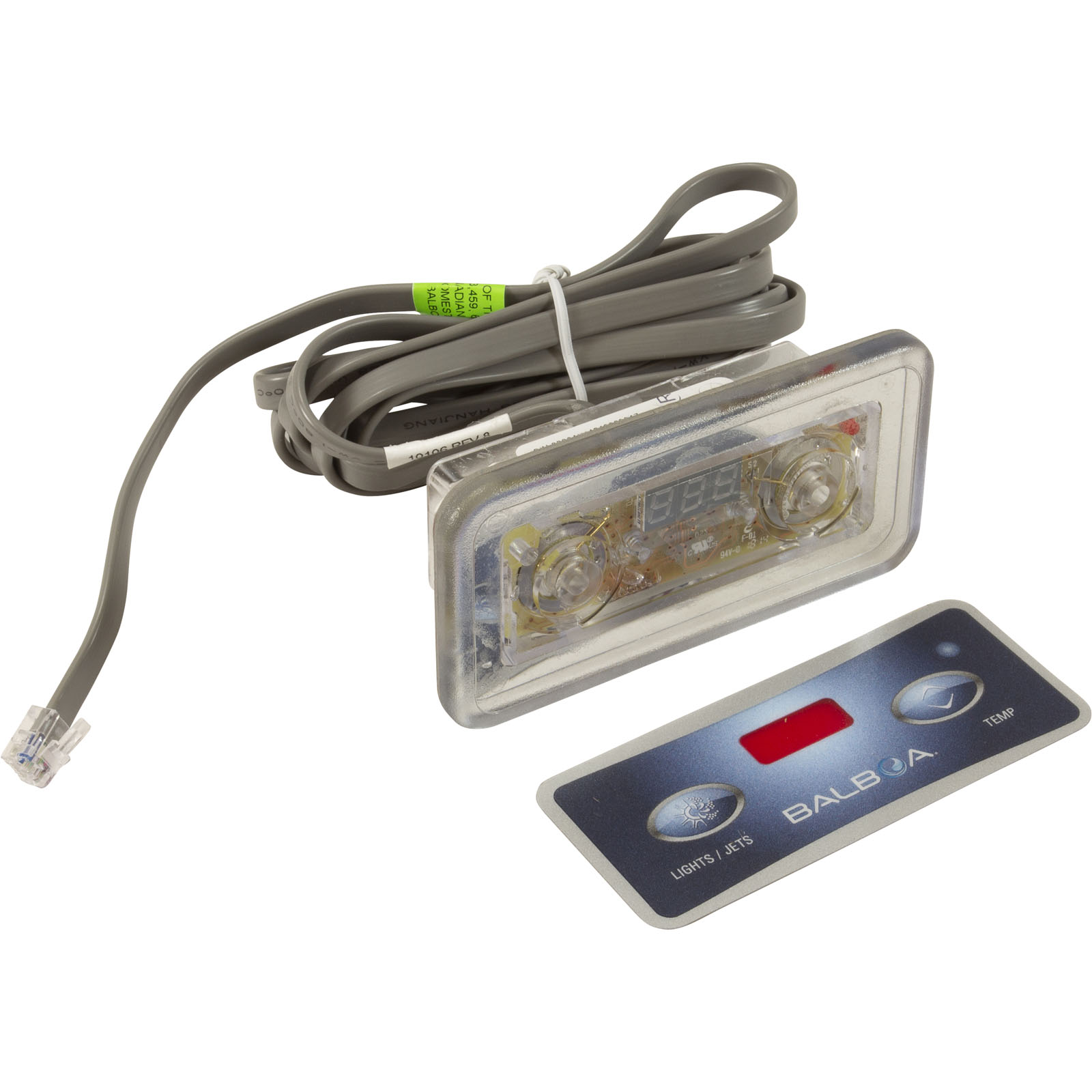 Picture of 51705 Topside HQ-BWG Lite Leader2 Button 6 Conductor7ft Cord