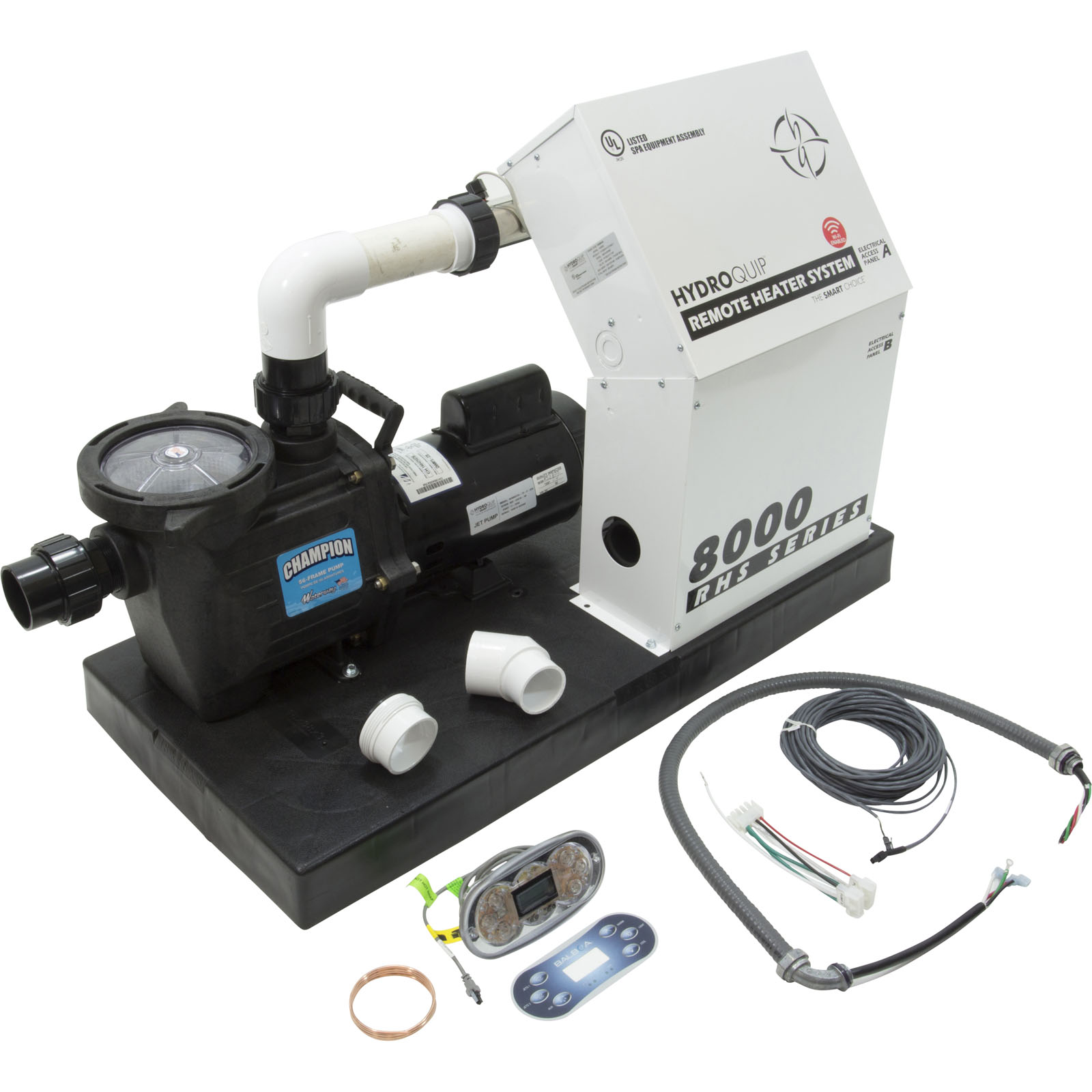 Picture of ES8850-B Equip System Hydro-Quip ES8850-B 11kW 2.0hp WW Champion