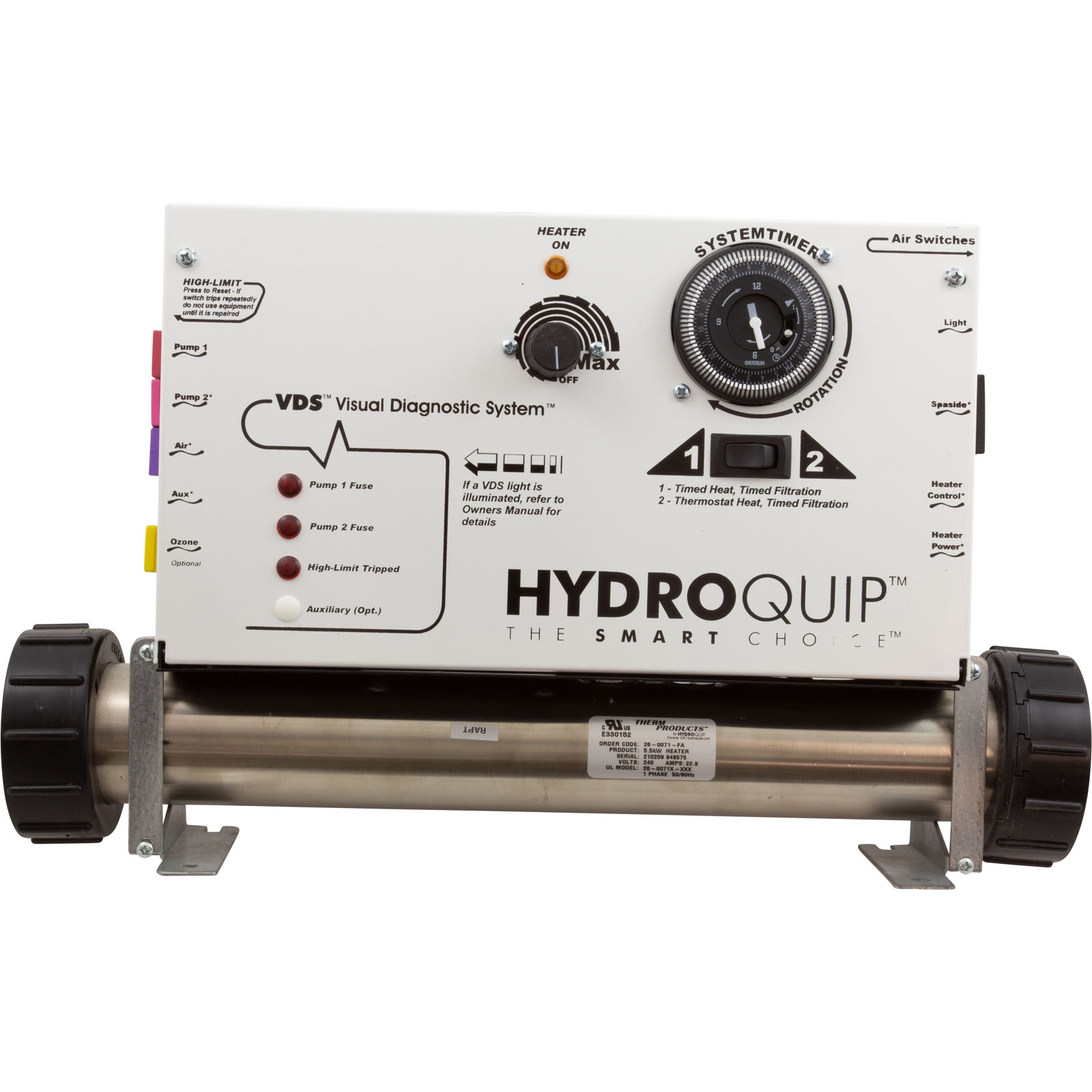 ES6000-A-U2 Equip System HQ ES6000-A-U25.5kW1.0hp P1P2Bl115v