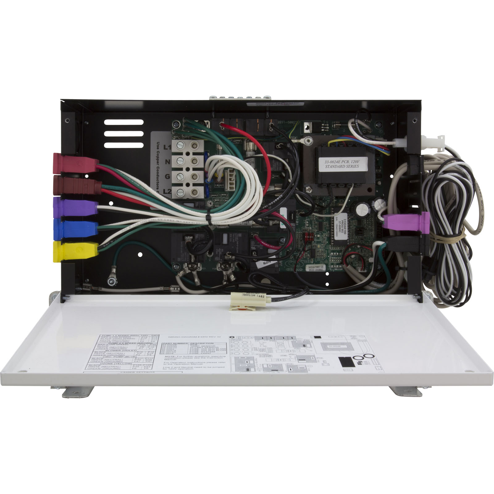 Picture of PS6603-LH ControlHydro-Quip PS6603-LHP2 2-SpdBlOzLt LH115v/230v