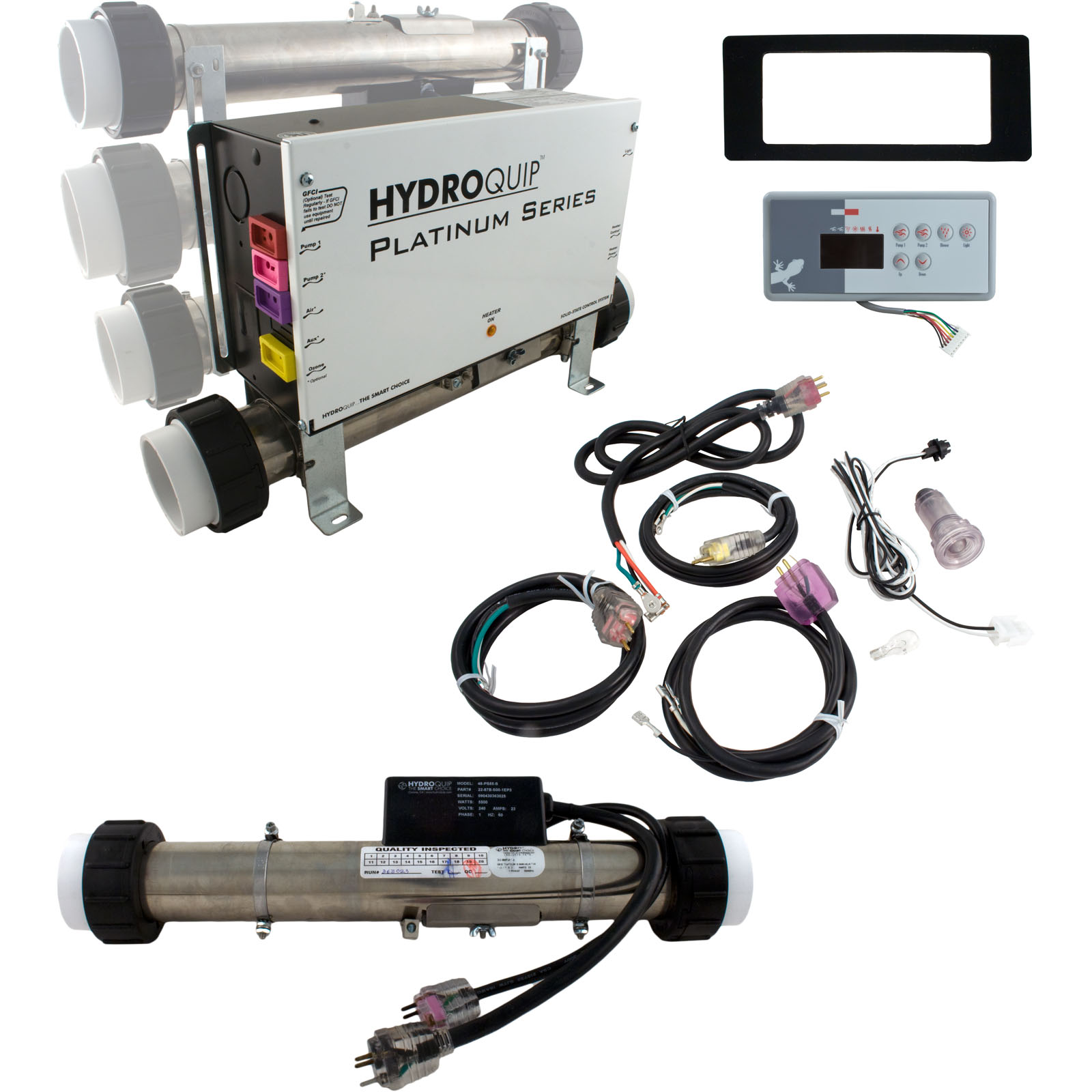Picture of  Control Hydro-Quip PS6503HS30 P1P2BlOzLt 5.5kw Eco 3