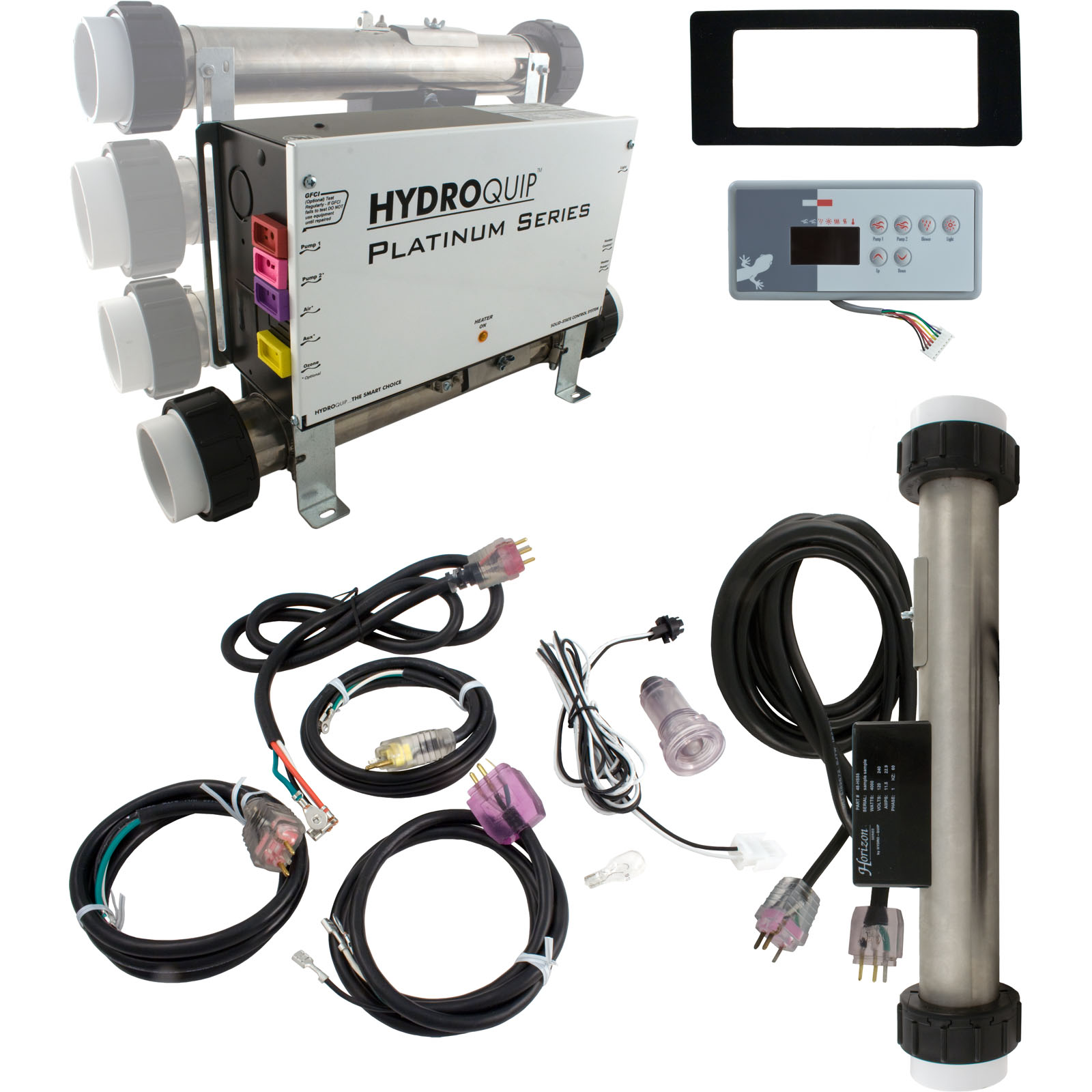 Picture of  Control Hydro-Quip PS6503HS60 P1P2BlOzLt 5.5kw Eco 3