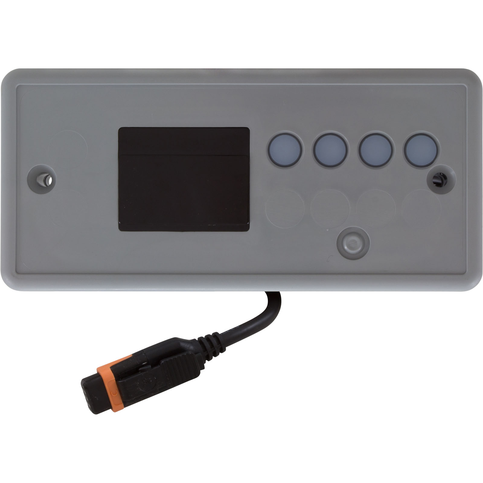 Picture of 34-0236-U TopsideGecko in.k194 Button1 PumpLED w/o Overlay lt gry
