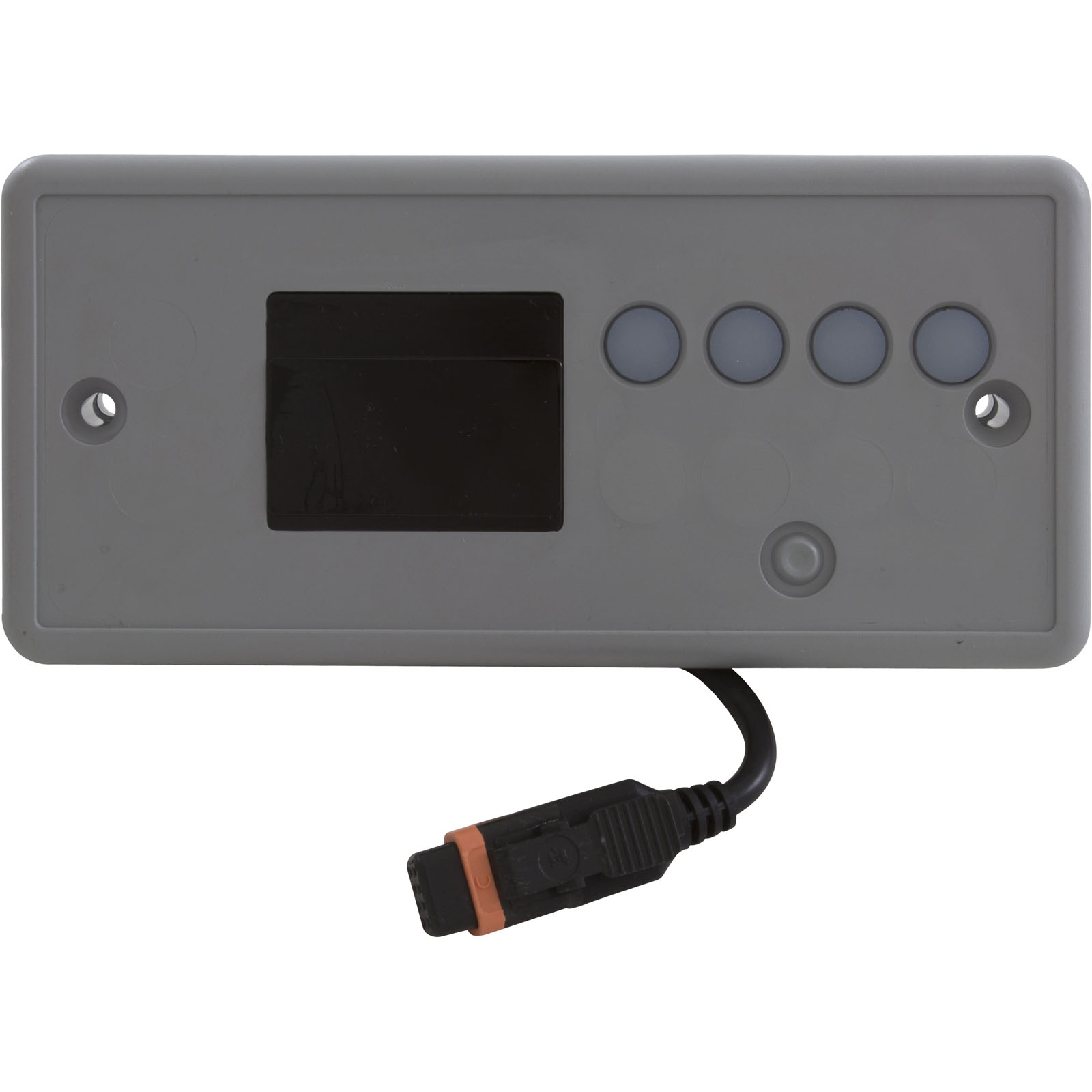 Picture of 34-0236A-U Topside Gecko in.k19 4 Button 2 Pump LED w/o Overlay