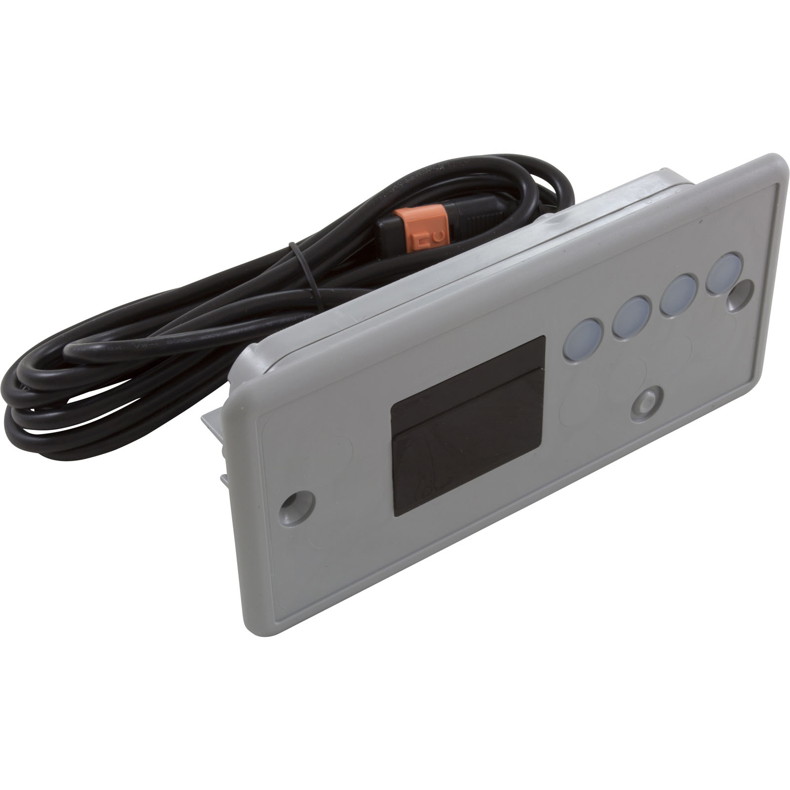 Picture of 34-0236A-U Topside Gecko in.k19 4 Button 2 Pump LED w/o Overlay