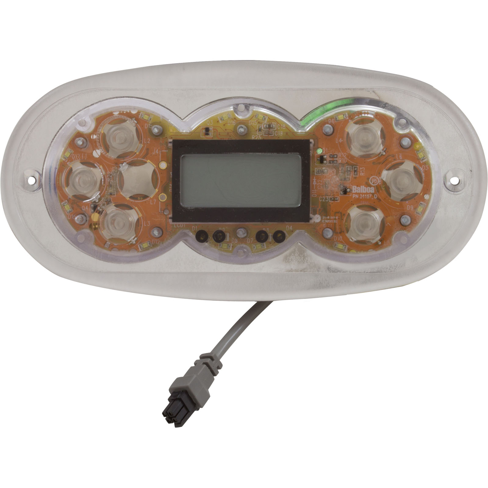Picture of 55676 Topside HQ-BWG TP600 6-Button LCD w/o Overlay