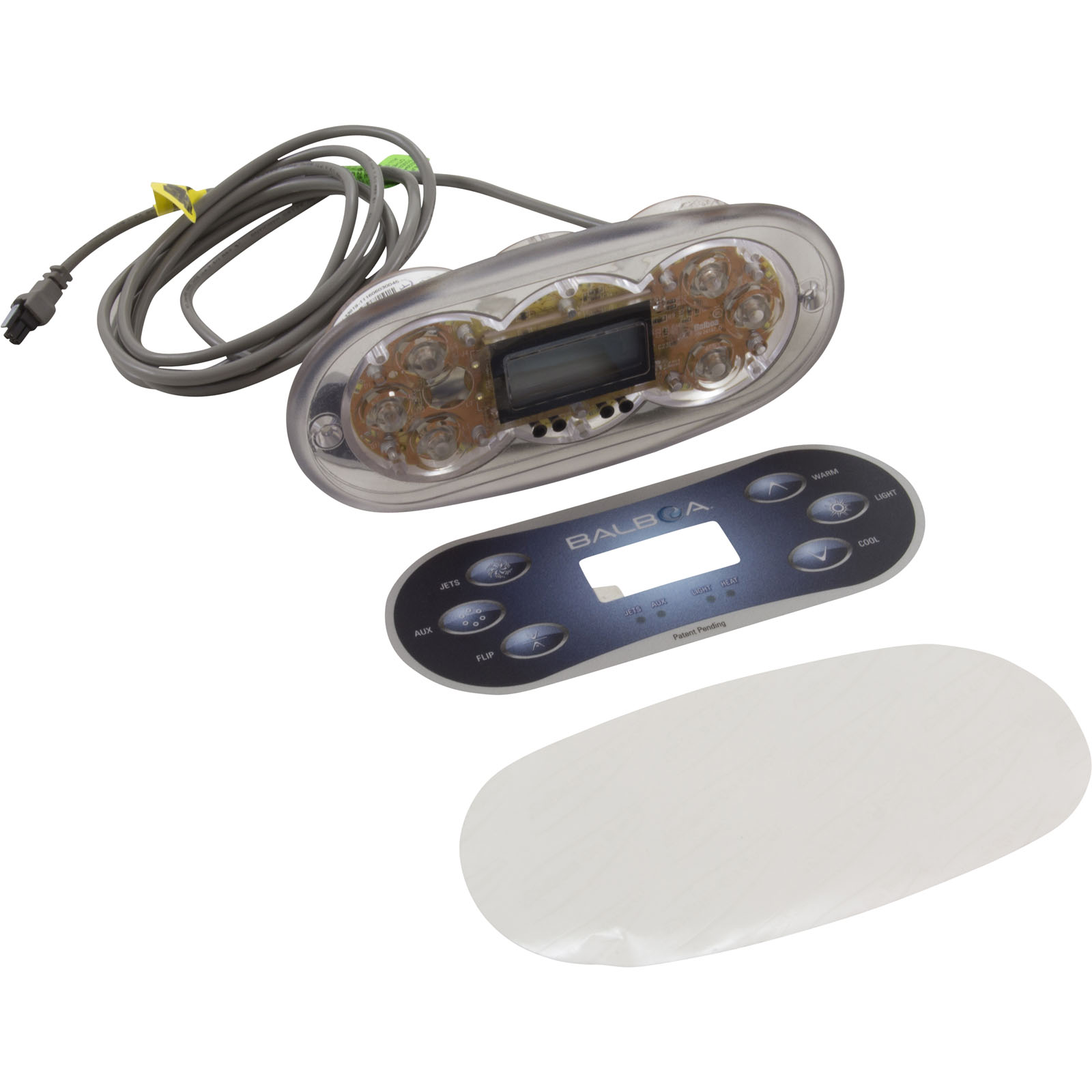 Picture of 55673 Topside HQ-BWG TP600 P1 Aux Flip Lt Temp LCD