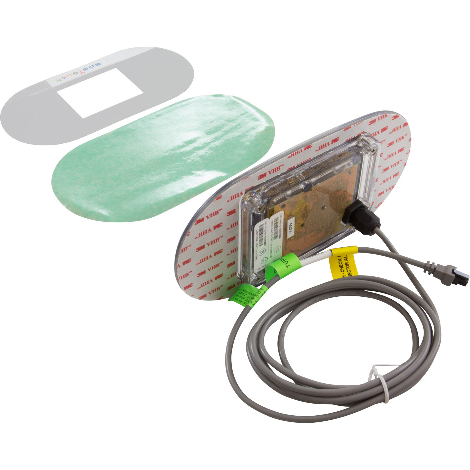 Picture of 50403 Topside HQ-BWG SpaTouch Oval With Overlay