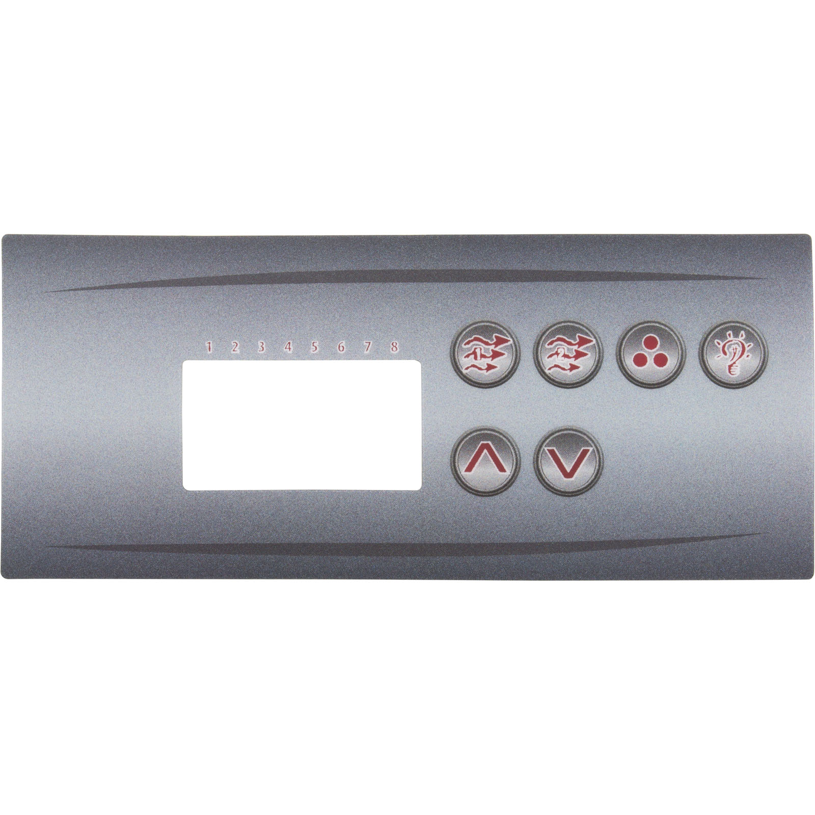 Picture of 80-0203 Overlay Hydro-Quip Eco 3 P1 P2 Lt Aux Large Rec