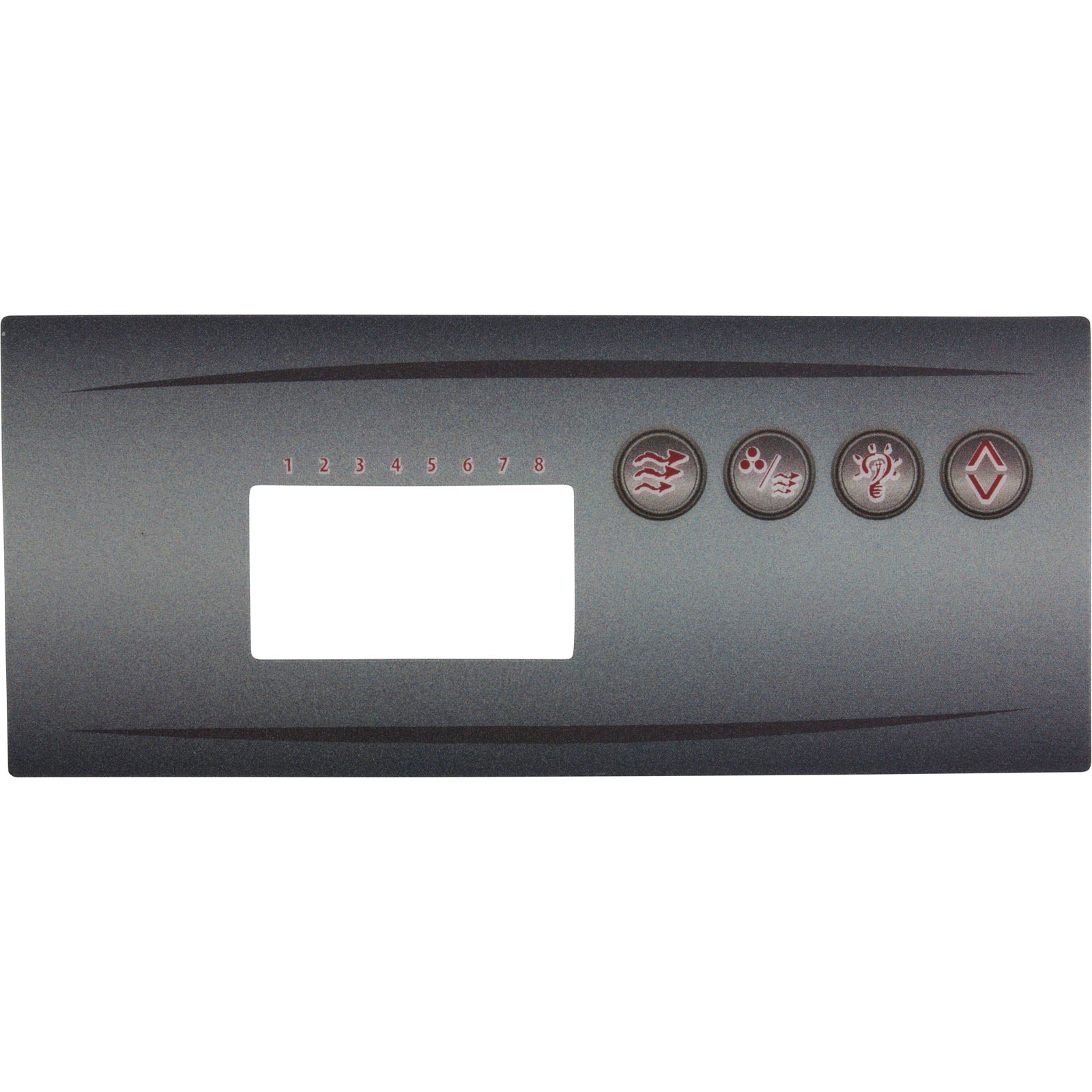 Picture of 80-0204 Overlay Hydro-Quip Eco 8 Pump 1 Light Aux Large Rec