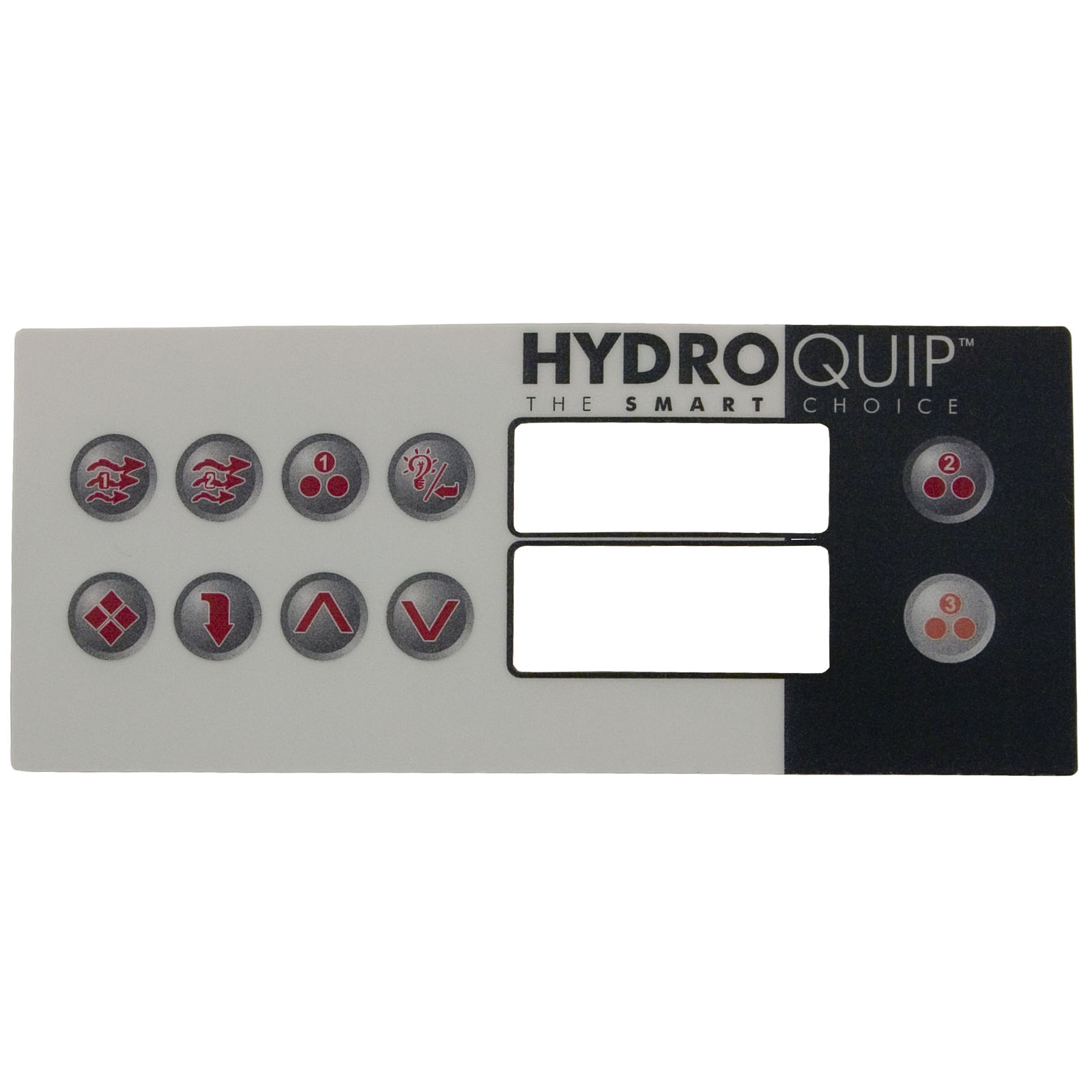 Picture of 80-0211-10 Overlay Hydro-Quip HT2 10 Button Large Rec