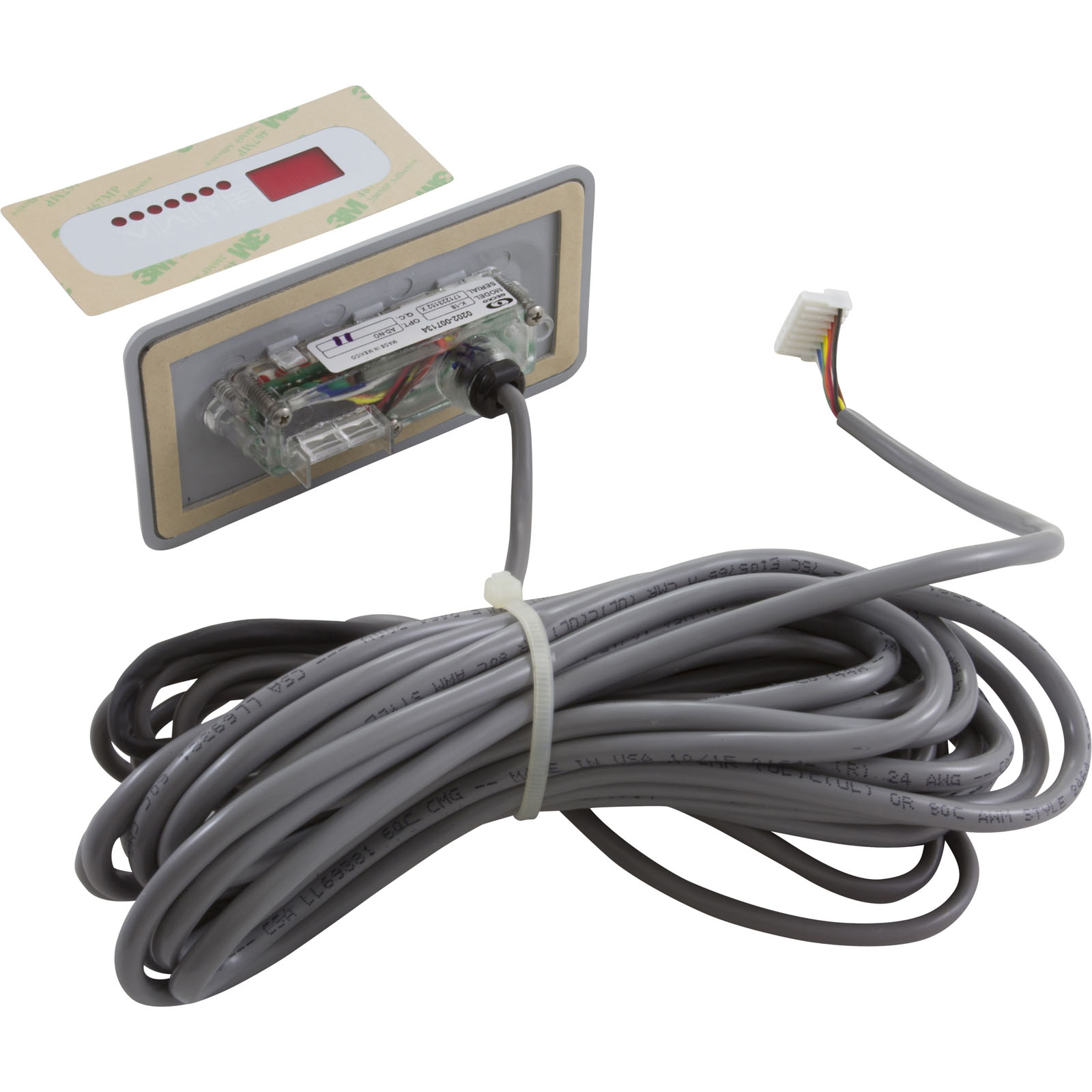 Picture of 34-0207-25-K Topside Hydro-Quip Eco 5 4 Button P1Lt Sm Rec25ft Cord