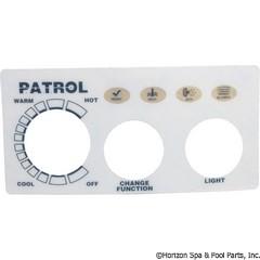 Overlay, Pres Air Trol Patrol, 2 Button 58-369-1016