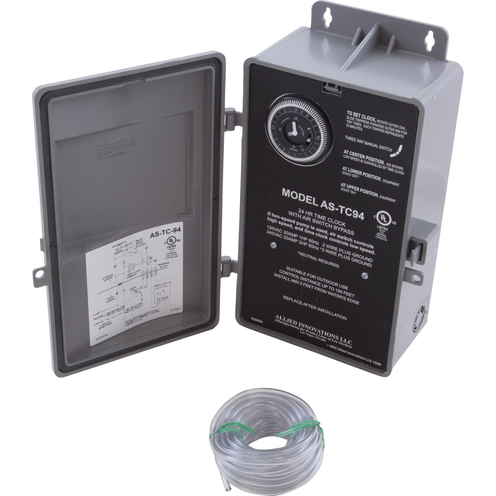 CONTROL, LEN GORDON AS, 115V/230V, ON/OFF WITH TIME DELAY | 921805-001