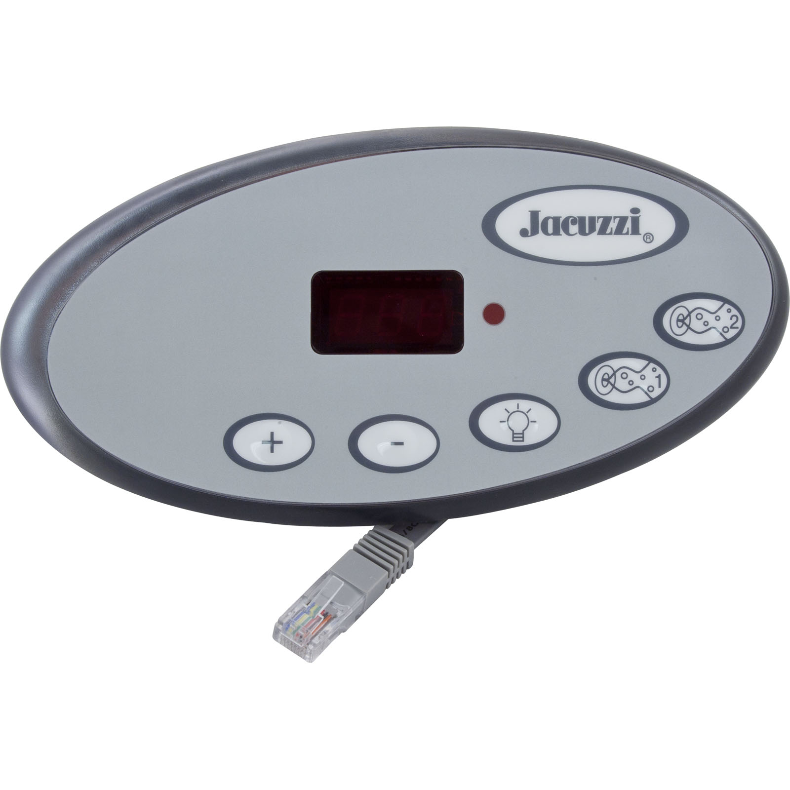Picture of 2600-322 Topside Jacuzzi J-300 LED Series 5 Button P1 P2 Lt