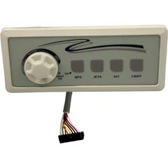 OVERLAY, DIMENSION ONE, TSC-42, 5 BUTTON, GRAY | 01560-5001