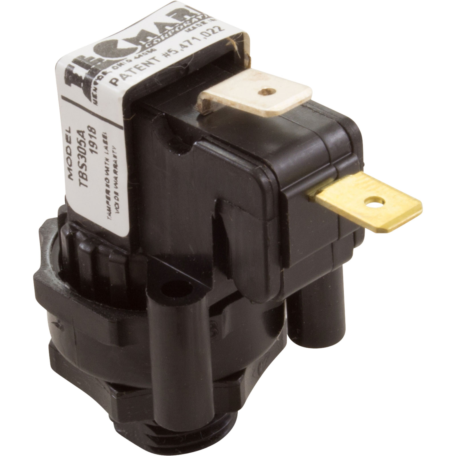 AIR BUTTON, TDI 3242, FLUSH,1-5/8