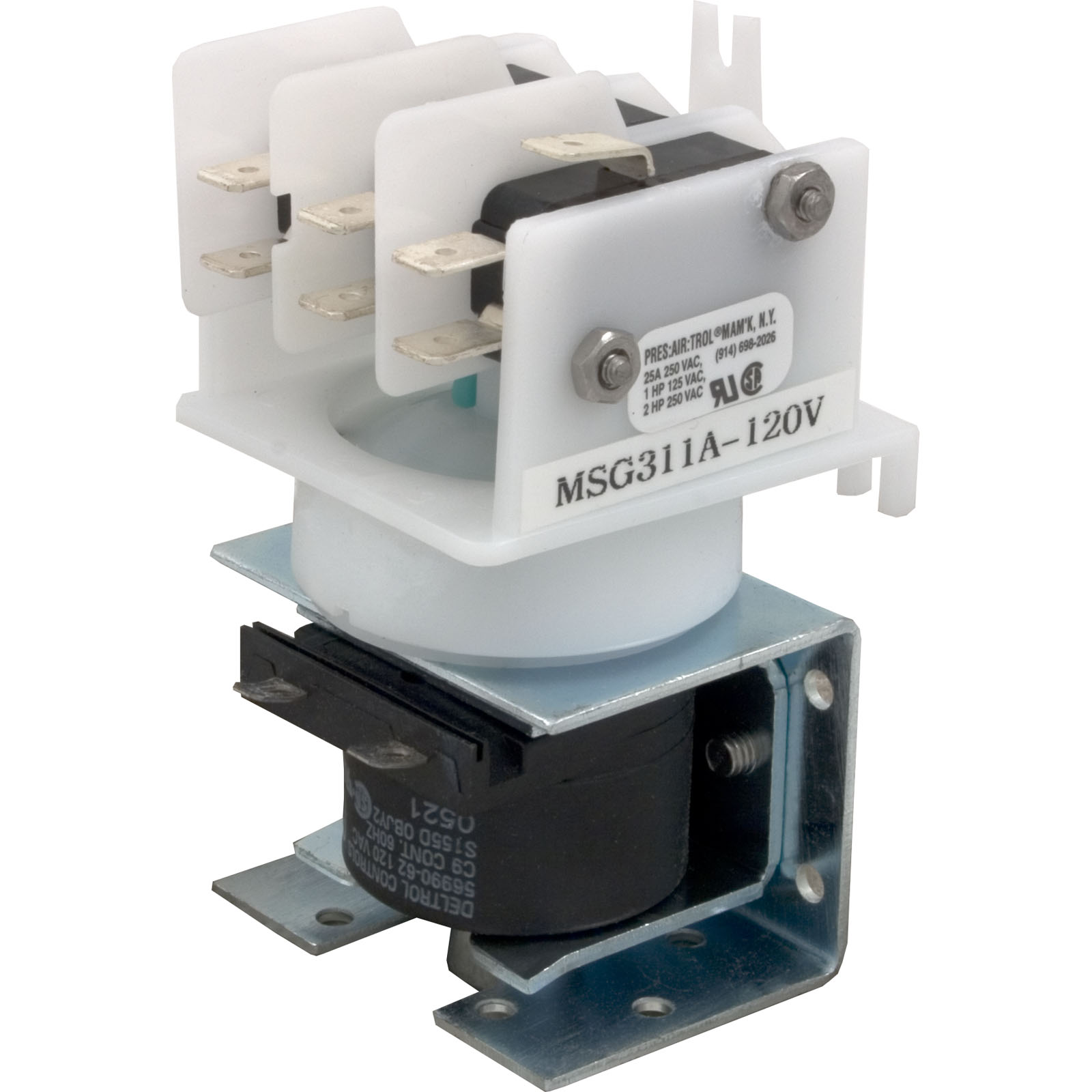 Picture of MSG311A FF Switch Presair Solenoid 120v Green Cam