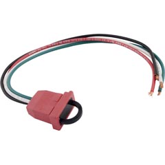 Receptacle, H-Q, Pump 1, 2 Speed, Molded, Red, 14/4 60-355-1403