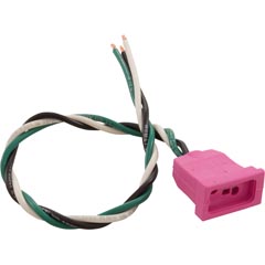 Receptacle, H-Q, Pump 2, 1 Speed, Molded, Pink, 14/3 60-355-1405