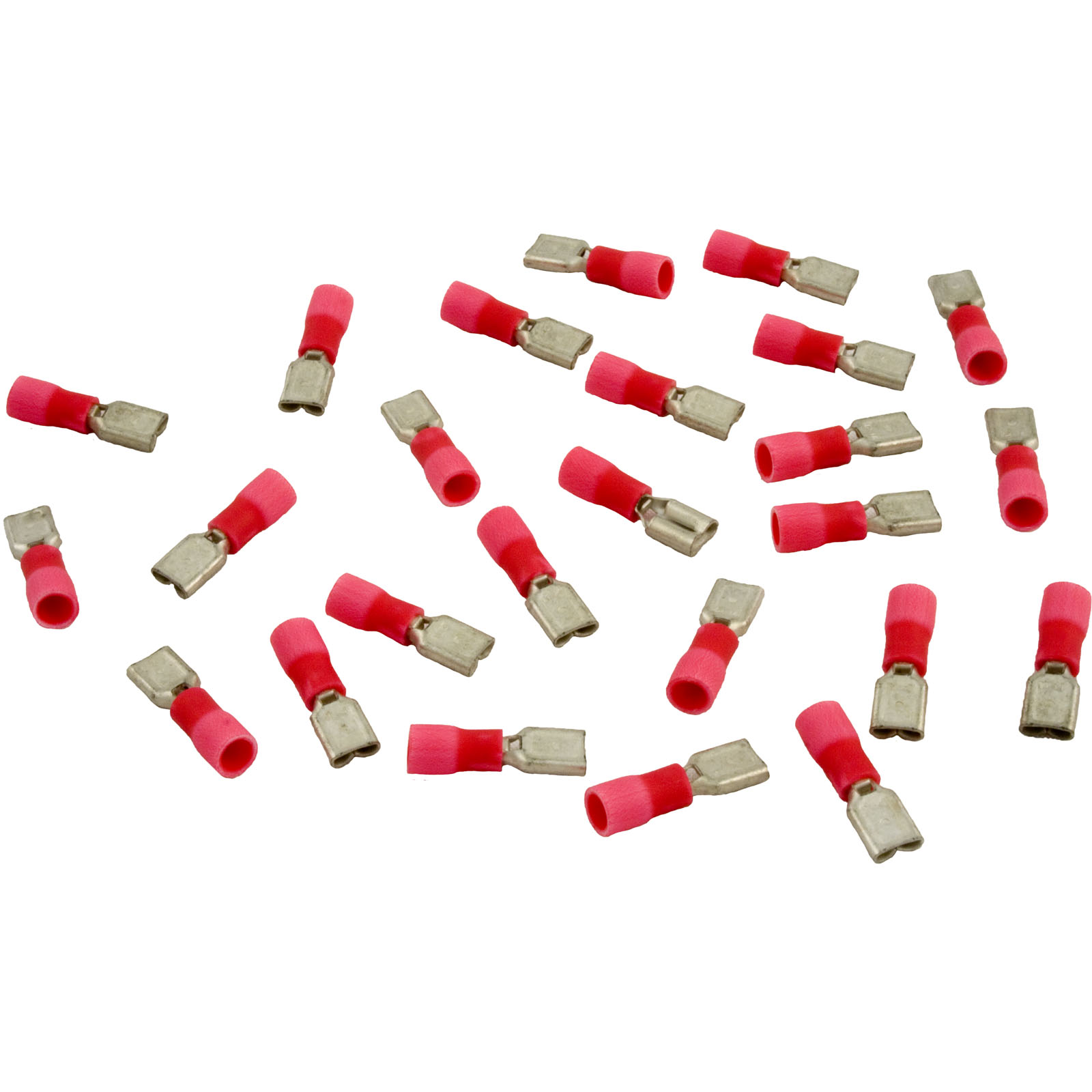 Picture of  Disconnect 25 Pack Female 22-18AWG .187 Tab Red