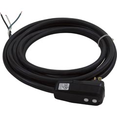 In-Line GFCI, 15A, 115v, SPST, 15 foot Cord, (B/W/with G) 60-555-2400