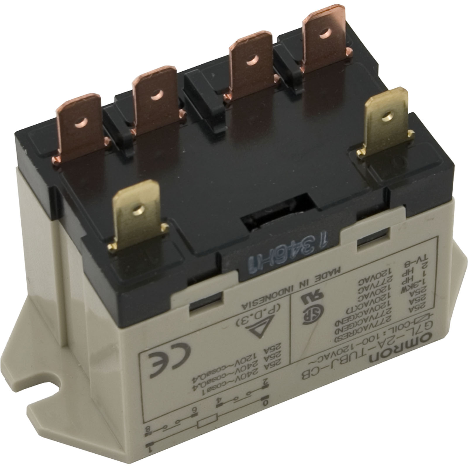 Picture of G7L-2A-TUBJ-CB Relay Omron DPST 25A 115v Coil