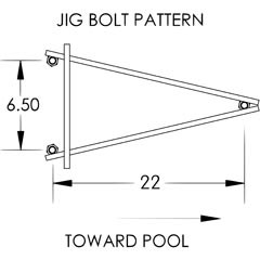 MOUNTING JIG, INTER-FAB DURO-SPRING, WITH BOLTS | DS-J