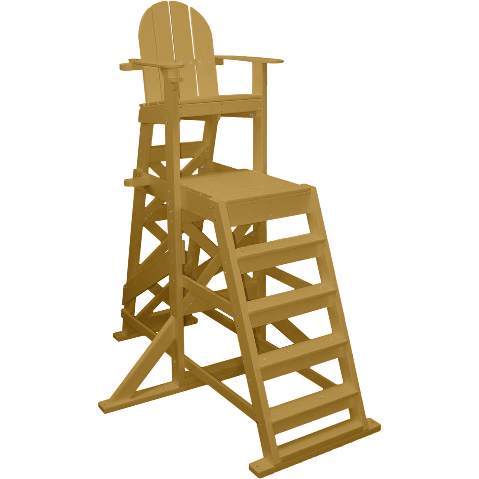 Picture of TLG535c Lifeguard Chair Tailwind  Front ladder 64" Tall Cedar