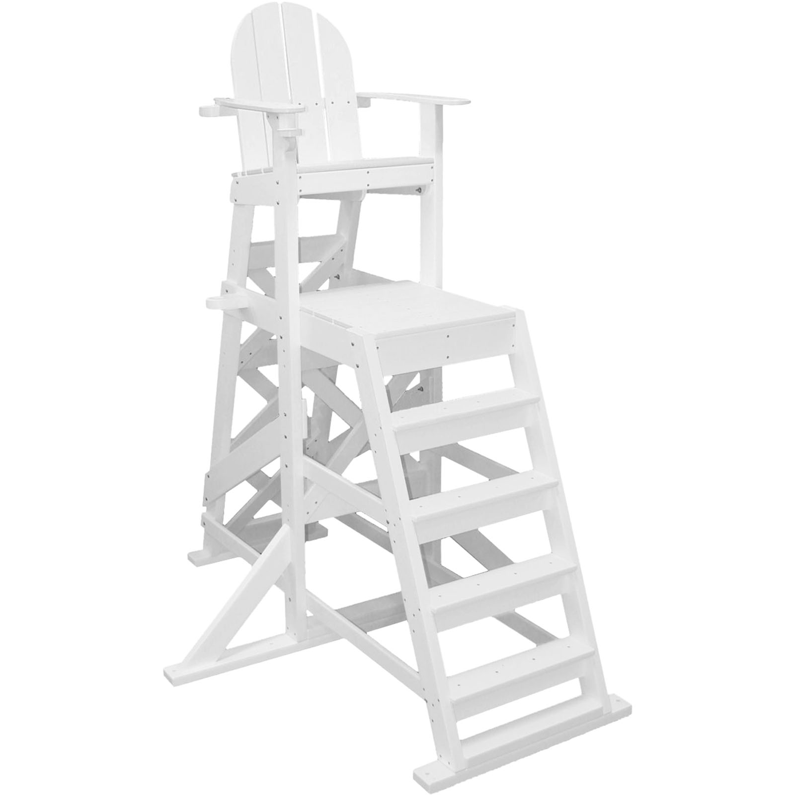 Picture of TLG535w Lifeguard Chair Tailwind  Front ladder 64" Tall White