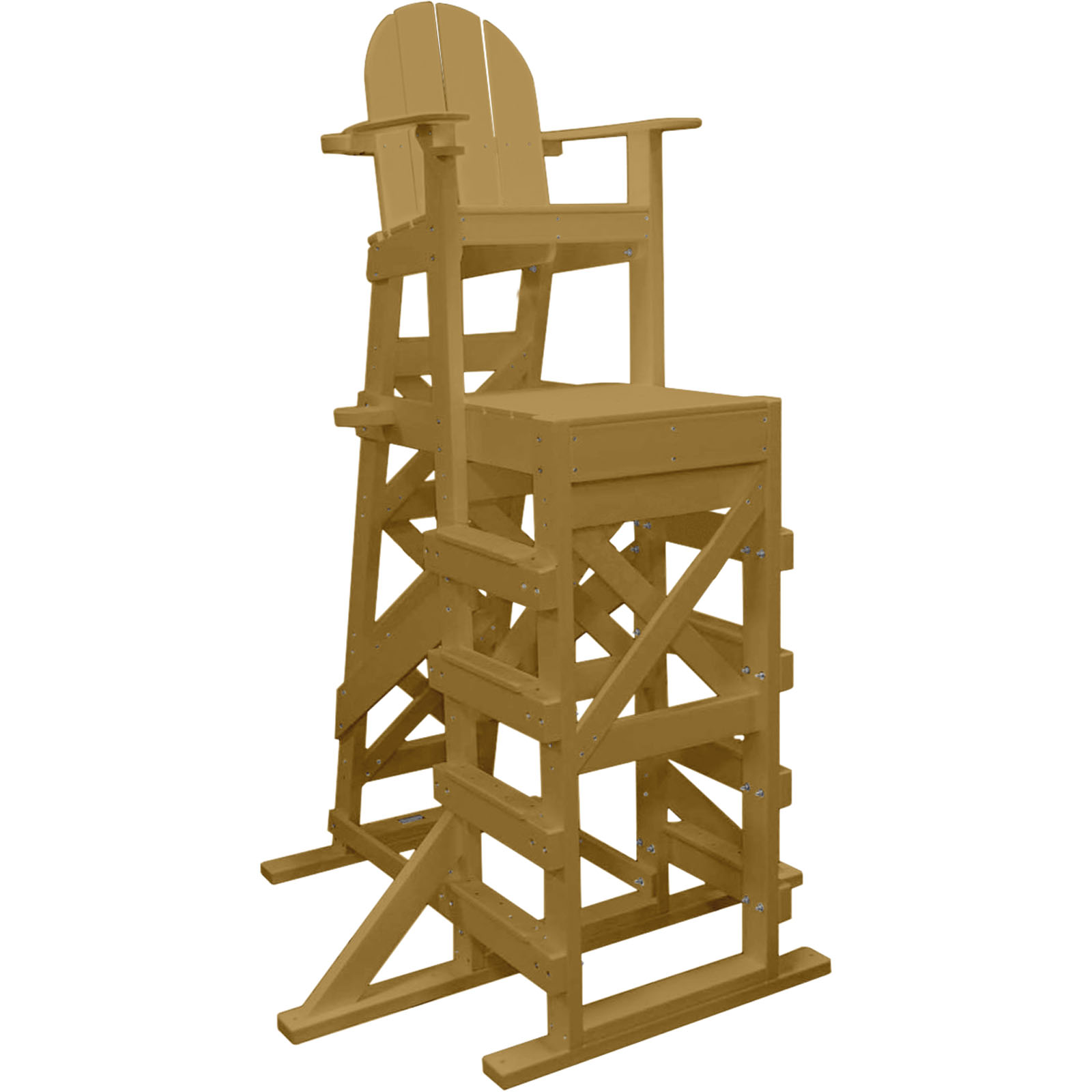 Picture of XTLG540c Lifeguard Chair Tailwind  Side Step 72" Tall Cedar