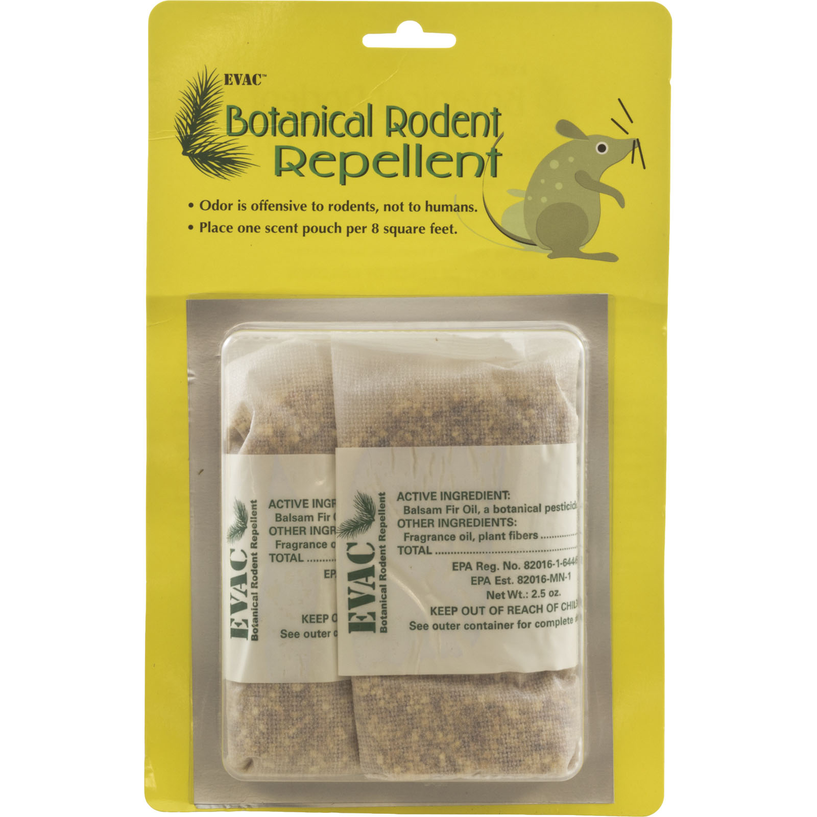 Picture of 50240 EVAC Rodent Repellent 2.5oz Retail 2-Pack