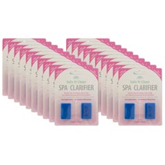 Spa Clarifier, Safe-N-Clean Pools, Qty 20 84-758-1003
