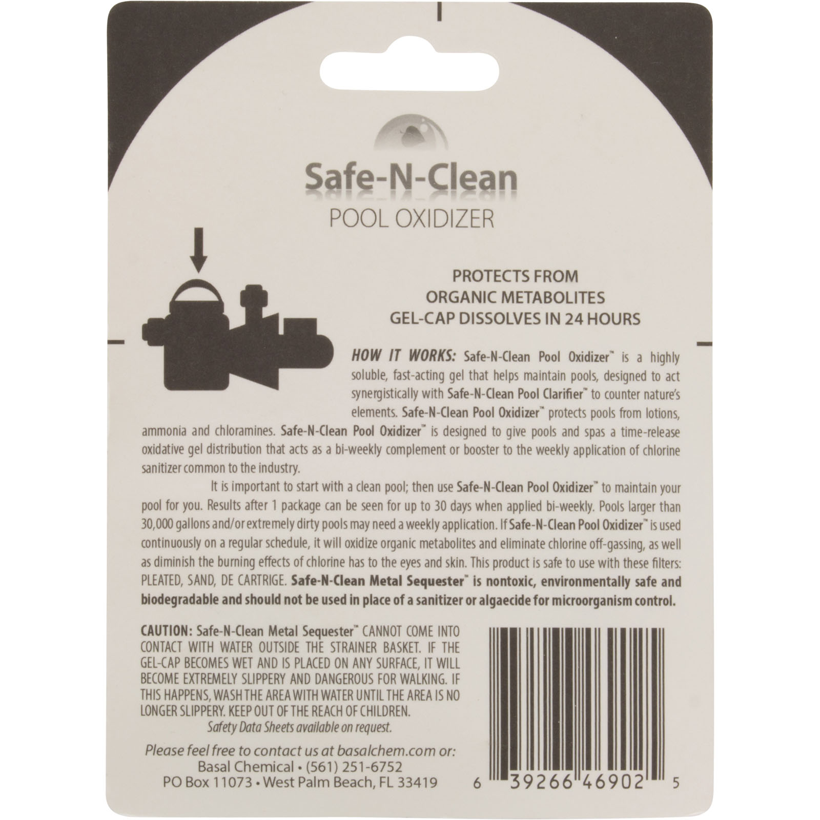 Picture of OXIDIZER Pool Oxidizer Safe-N-Clean Pools