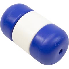 Pool Float, Handi-Lock, 5" X 9", 1/2" Rope, Blue/White/Blue 85-588-1010