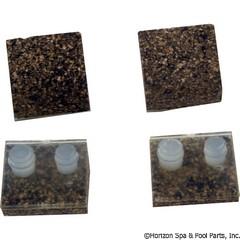 Pod Shoe Kit, Hayward AquaDroid/Pool Vac Cleaners, qty 4 87-150-1028