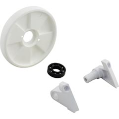 Front Wheel, Hayward Phantom Cleaner, with Bearing, Shaft 87-150-2142