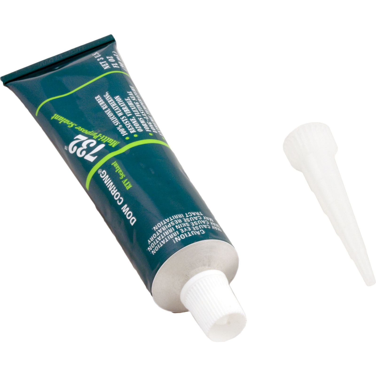 Picture of DC-732-WHT-3 Silicone DOW 732 3oz Tube White
