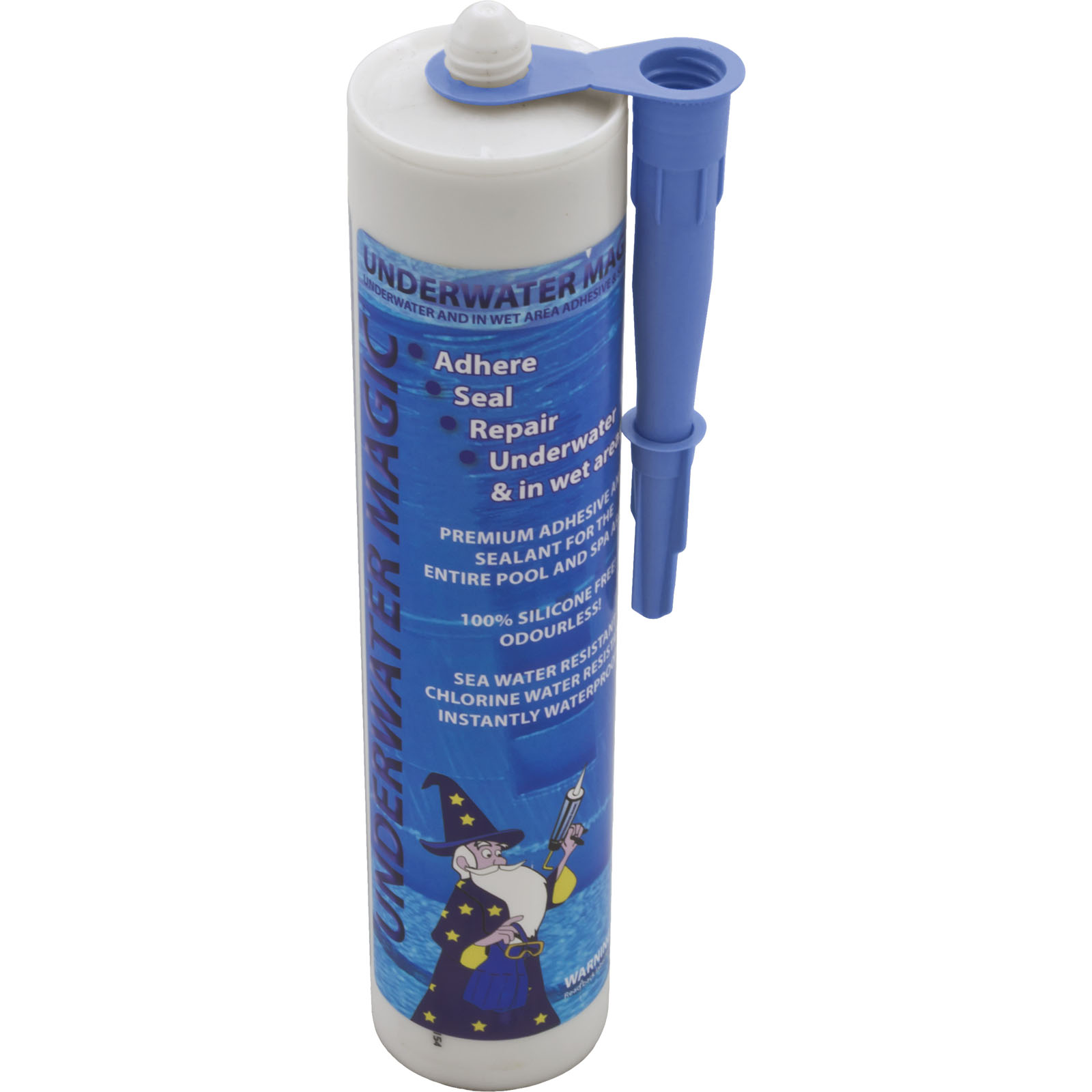 Picture of UWM-02C Sealant Underwater Magic 12ct 290ml/9.8oz TubeBlue