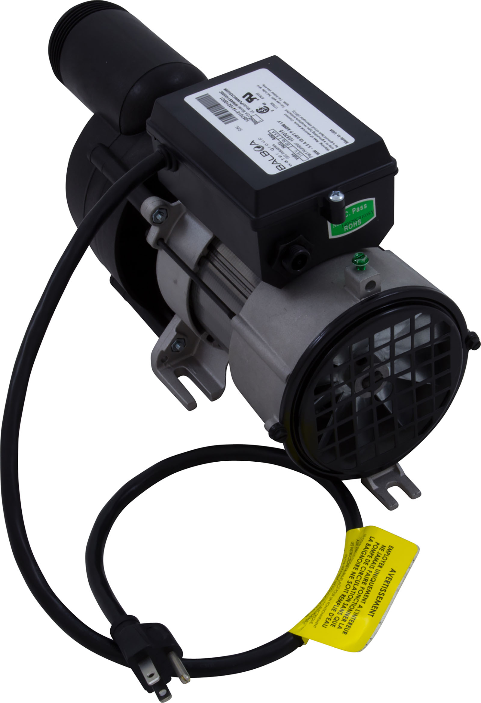 Picture of 1057015 Pump Bath Balboa Wow 5.5A W/ Air Switch