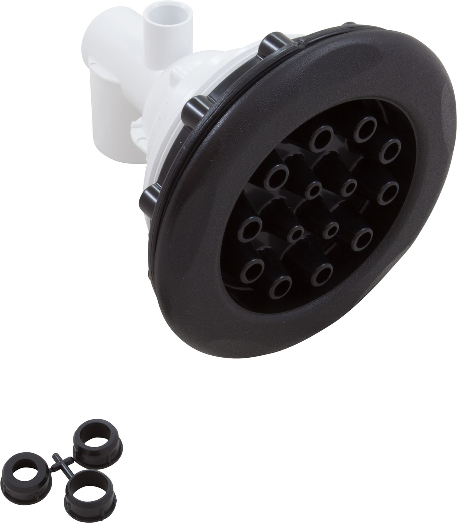 MASTER MASSAGE JET 1 1/2S X 1/2S 5SCL-THREAD, BLACK | 210-8161